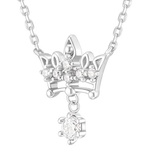 J.ESTINA Tiara Necklace + Earring Set #Celebrity Accessory #IU from Korea _H1 by J.ESTINA
