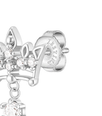 J.ESTINA Tiara Necklace + Earring Set #Celebrity Accessory #IU from Korea _H1 by J.ESTINA