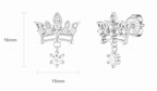 J.ESTINA Tiara Necklace + Earring Set #Celebrity Accessory #IU from Korea _H1 by J.ESTINA