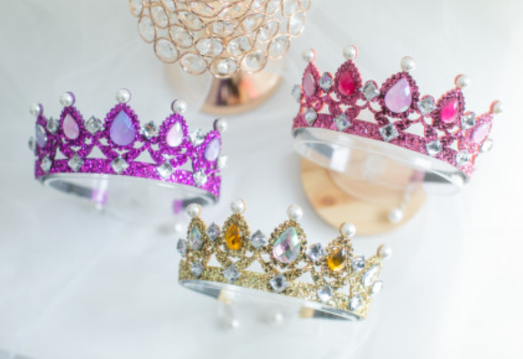 Janiffer Style [For Kids] 2 x Helen Belle Crown Headband #Birthday Accessory #Party Accessory #Princess Crown #Kids gift from Korea_H1 by Janiffer Style