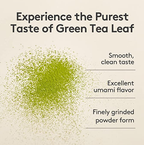 OSULLOC Matcha Powder (Unsweetened) & Premium Matcha Powder (Unsweetened), Premium Organic (USDA) Pure Leaf Green Tea from Jeju by OSULLOC