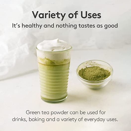 OSULLOC Matcha Powder (Unsweetened) & Premium Matcha Powder (Unsweetened), Premium Organic (USDA) Pure Leaf Green Tea from Jeju by OSULLOC