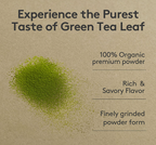 OSULLOC Matcha Powder (Unsweetened) & Premium Matcha Powder (Unsweetened), Premium Organic (USDA) Pure Leaf Green Tea from Jeju by OSULLOC
