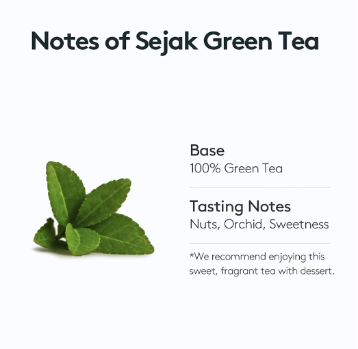 OSULLOC Sejak Green Tea, 1 Pouch 20 Tea Bags, from Korea by OSULLOC