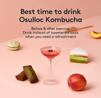 Osulloc Kombucha Tea Lychee Peach, 1 Box 10ea, from Korea by OSULLOC
