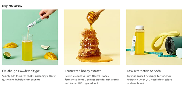 Osulloc Kombucha Calamango, 1 Box X 10 Sachet, from Korea by OSULLOC