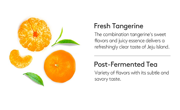 OSULLOC Jeju Samda Tangerine Tea, 1 Box 20ea from Korea by OSULLOC