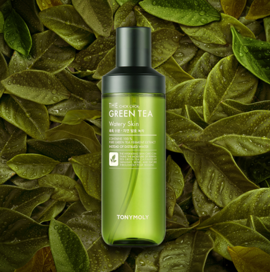 TONYMOLY The Chok Chok Green Tea Watery Set (4 Items) from Korea by TONYMOLY