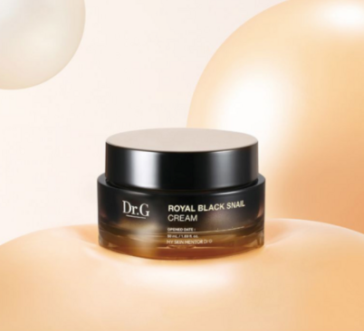Dr.G Royal Black Snail Cream 50ml with Gifts(Cream 15ml + Cream 15ml) from Korea