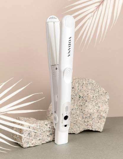 VODANA Soft Bar Flat Iron White Grey Body from Korea_H by VODANA