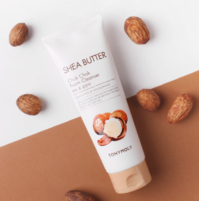TONYMOLY Shea Butter Chok Chok Foam Cleanser 250ml from Korea by TONYMOLY