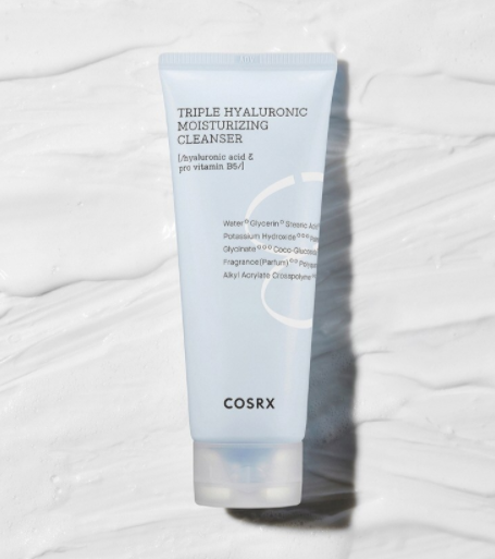 COSRX Triple Hyaluronic Moisturizing Cleanser 150ml from Korea by COSRX