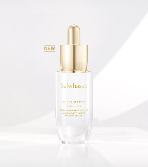 Sulwhasoo Concentrated Ginseng Brighening Spot Ampoule 20g + Ampoule Brightening Pouch(24ea) from Korea