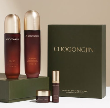 CHOGONGJIN Youngan Skincare Essential Special Set (4 Items) from Korea by CHOGONGJIN