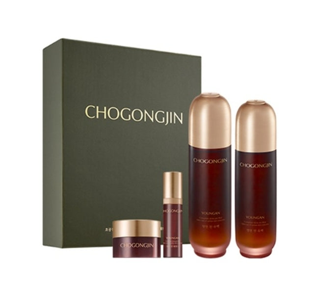 CHOGONGJIN Youngan Skincare Essential Special Set (4 Items) from Korea by CHOGONGJIN