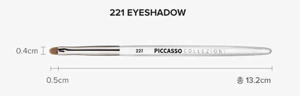 Piccasso Collezioni 221 Eyeshadow Brush from Korea_MT