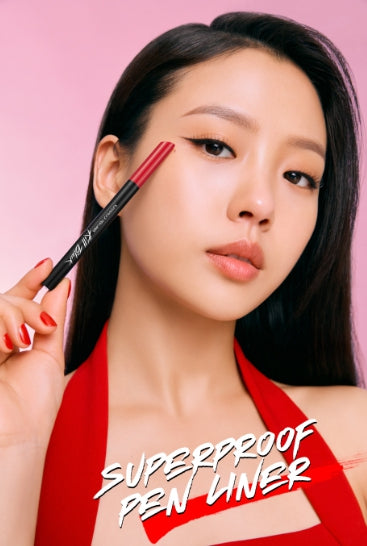 2 x CLIO Superproof Pen Liner (4 Colours) from Korea_MU
