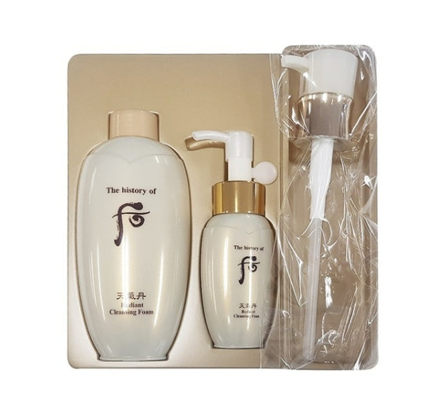 The History of Whoo Cheongidan Hwahyun Radiant Cleansing Foam March 2024 Set (2 Items) from Korea