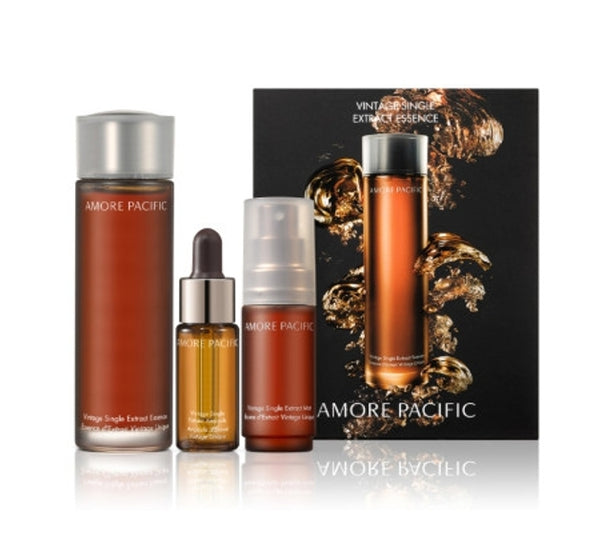 AMORE PACIFIC Vintage Single Extract Essence Starter Set (3 Items) + AP Sample (1 Item) from Korea
