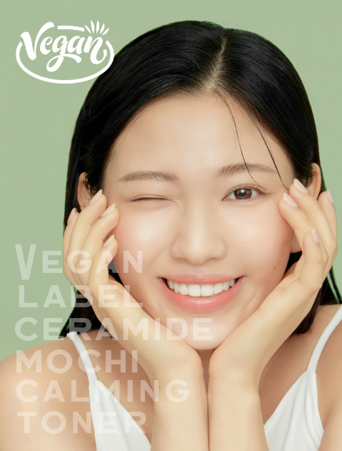 TONYMOLY Vegan Label Ceramide Mochi Calming Toner 300ml from Korea by TONYMOLY