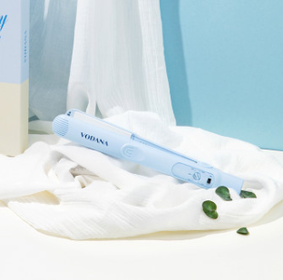 VODANA Soft Bar Flat Iron Creamy Blue Body from Korea_H by VODANA