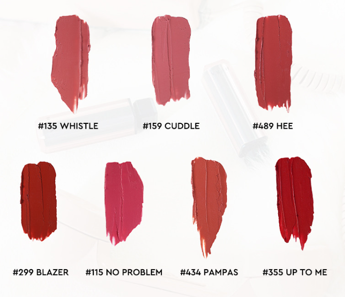 HERA Sensual Powder Matte Lipstick 3g, 7 Colours from Korea + Sample(1 Items) by HERA
