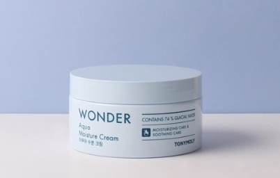 TONYMOLY Wonder Aqua Moisture Cream 300ml from Korea by TONYMOLY