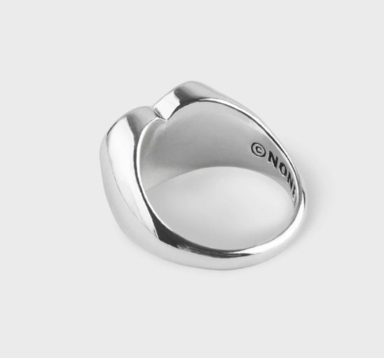 Nonenon Black Love Rring #Celebrity Accessory #BLACKPINK-ROSE #TAEYEON #RED VELVET-JOY from Korea_H1 by Nonenon
