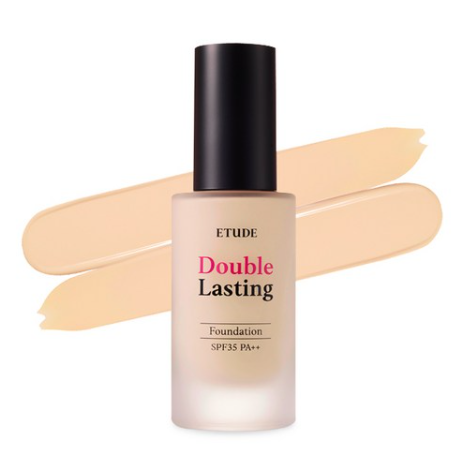 ETUDE Double Lasting Foundation, SPF35 PA++, 12 Colours from Korea by ETUDE