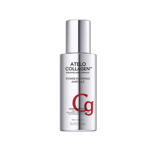 MISSHA Atelo Collagen 500 Power Plumping Ampoule 50ml from Korea by MISSHA