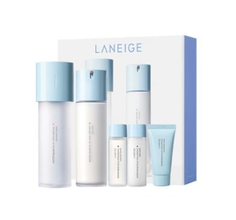LANEIGE Water Bank Blue Hyaluronic 2 Step Essential Set for Combination to Oily Skin (5 Items) from Korea