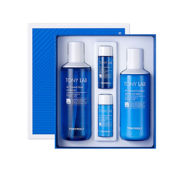 TONYMOLY Tony Lab AC Control Set (4 Items) from Korea by TONYMOLY