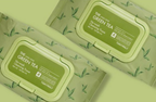 2 x TONYMOLY The Chok Chok Green Tea No-wash Cleansing Tissue (100ea) from Korea by TONYMOLY