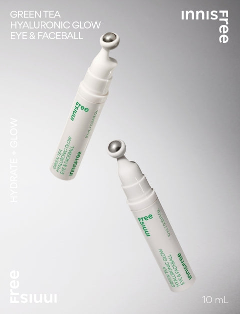 innisfree Green Tea Hyaluronic Glow Eye & Faceball 10ml from Korea by innisfree