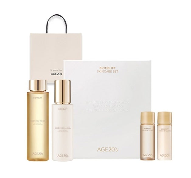 AGE 20's Biomlift Skincare Set (4 Items) from Korea by AGE 20's