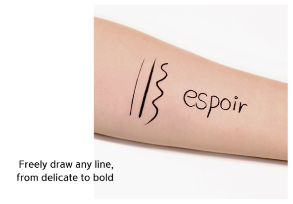 2 x espoir Nomudging Brush Liner 2colours from Korea by espoir
