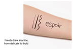 2 x espoir Nomudging Brush Liner 2colours from Korea by espoir