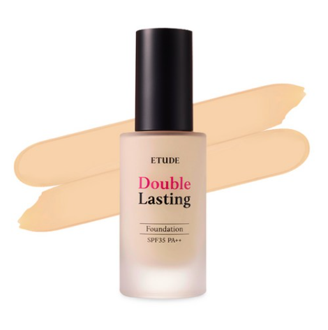 ETUDE Double Lasting Foundation, SPF35 PA++, 12 Colours from Korea by ETUDE