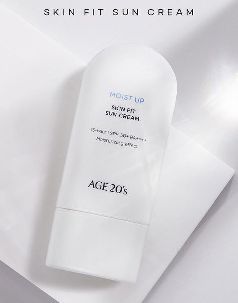AGE 20's Skin Fit Sun Cream Moist Up 60ml from Korea