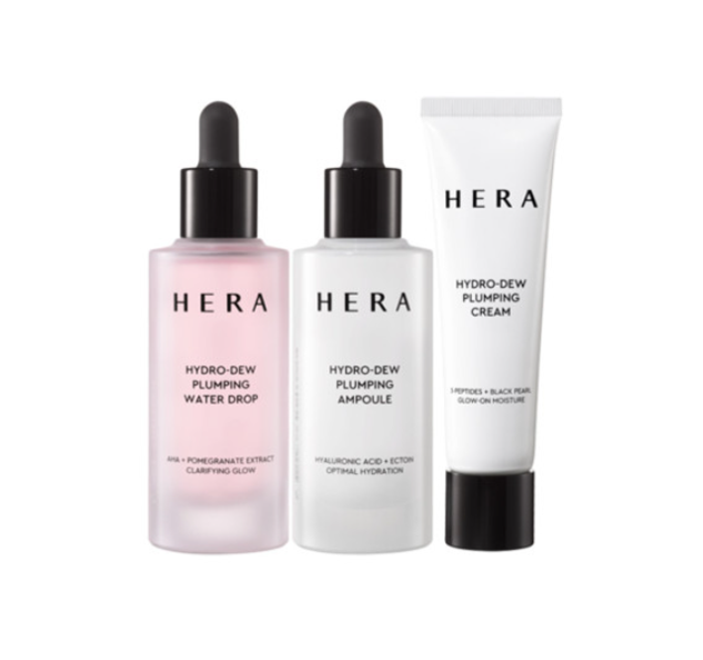 HERA Hydro-dew plumping Single Set (3 Items) from Korea by HERA