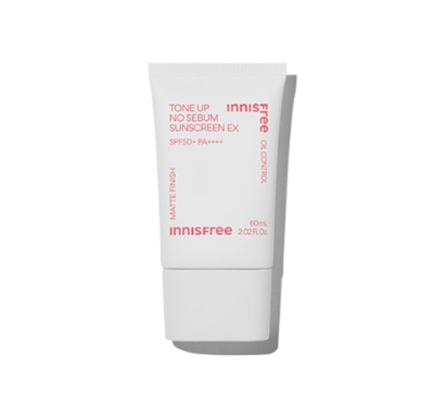 innisfree Tone Up No-Sebum Sunscreen EX 60ml, SPF 50+ PA++++ from Korea by innisfree