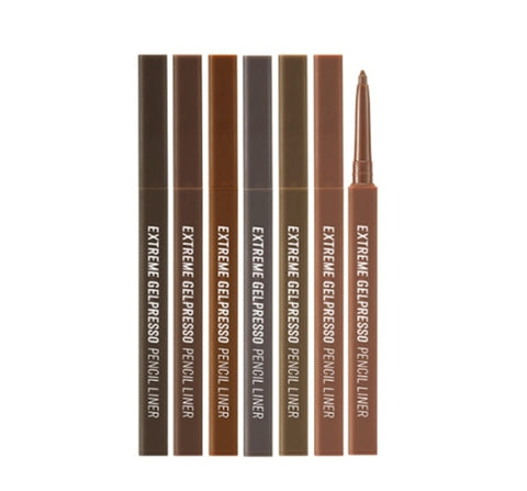 2 x CLIO Extreme Gelpresso Pencil Liner 0.35g (6 Colours)  from Korea_MU