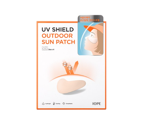 4 x IOPE UV Shield Outdoor Sun Patch from Korea