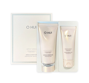 O HUI Miracle Moisture Cleansing Foam April 2024 Set (2 Items) from Korea