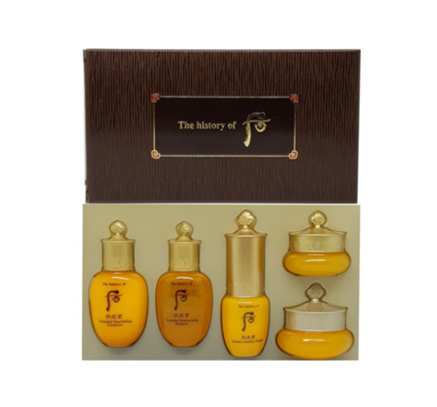 [Trial Kit] The History of Whoo Gongjinhyang Trial Kit (5 Items) from Korea