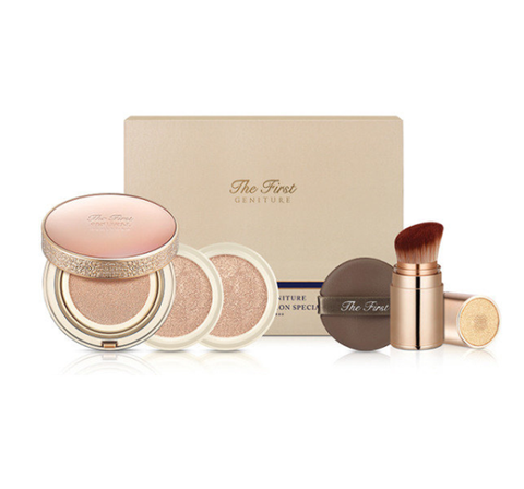O HUI The first Geniture Ampoule Cover Cushion #1 Milk Beige Set (4 Items) March 2024 from Korea