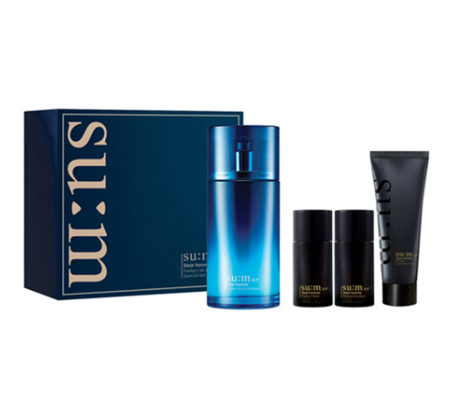 [MEN] Su:m37 Dear Homme Perfect All-in-One Serum Jan. 2025 Set (4 Items) + Dear Home Travel Kit (2 Items) from Korea by Su:m37