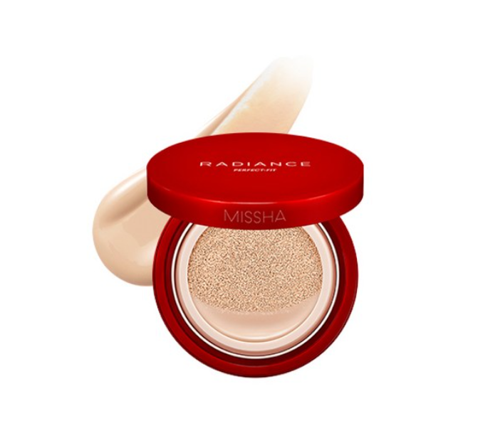 MISSHA Radiance Perfect Fit Cushion Foundation 15g from Korea by MISSHA