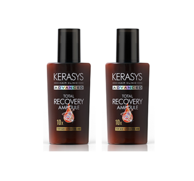 2 x Kerasys Advanced Total Recovery Ampoule Serum 80ml from Korea #Hair Clinic_H by Kerasys