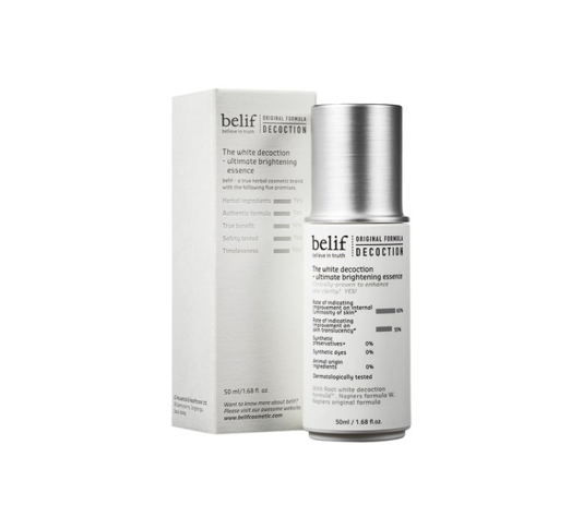 Belif The White Decoction Ultimate Brightening Essence 50ml from Korea by belif